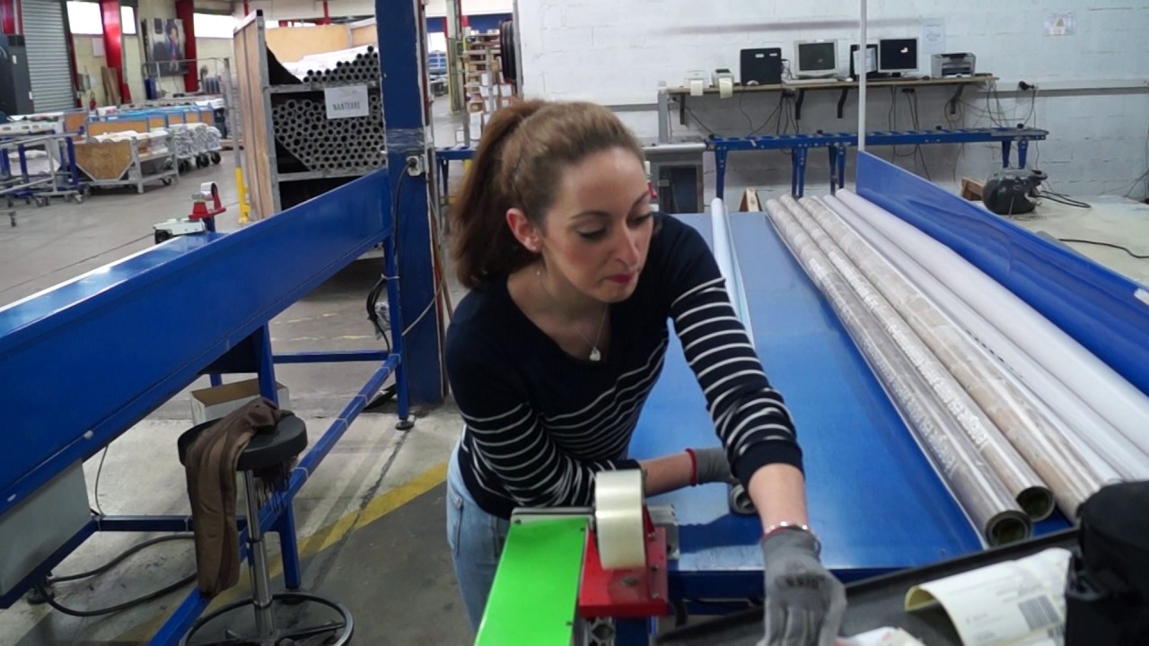 Module de roulage pour les affiches 8 m²