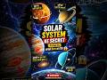😱🌌Which fact surprised you the most? 🚀”#solarsystem #galaxy #foryou