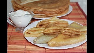 Вкусные домашние блины (блинчики) по маминому рецепту! Всегда на УРА! Вкусные домашние блины (блинчики) по маминому рецепту! Всегда на УРА!