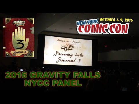 REUPLOAD - Gravity Falls 2016 New York Comic Con Panel