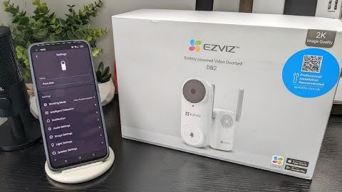 EZVIZ 2K battery video doorbell DB2 review  #EZVIZ #DB2 #videodoorbell