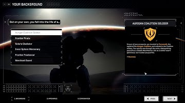BattleTech - Character creation