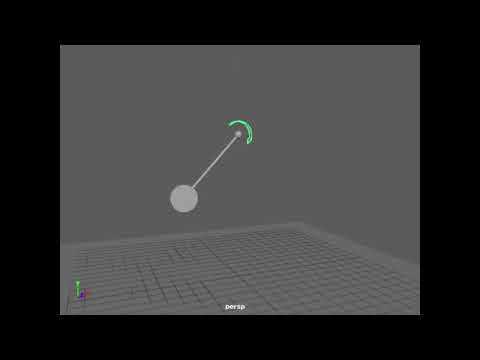 3D Study task 2: Simple Pendulum