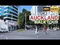 Auckland queen street wednesday afternoon walk tour new zealand 4k