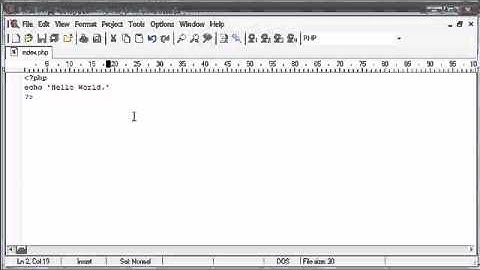 Beginner PHP Tutorial - 9 of 200 - echo   (www.dynamicwebart.com)
