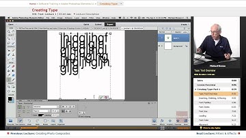 "Creating Type" | Adobe Photoshop Elements 11 with Educator.com