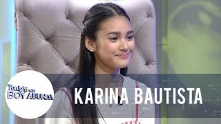TWBA: Karina shows off her skills in impromptu speaking