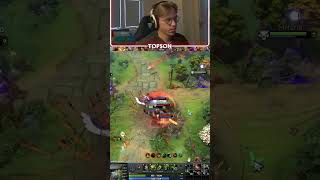 When Topson Got Tilt Because of This Chronosphere in Dota 2 #outplay #dota2 #gaming #outplayed