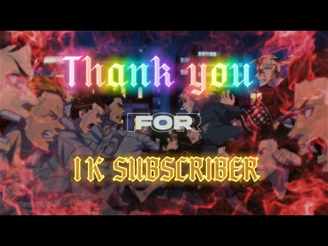 !!THANKS FOR 1K SUBS!! || Tokyo revenger edit. class=