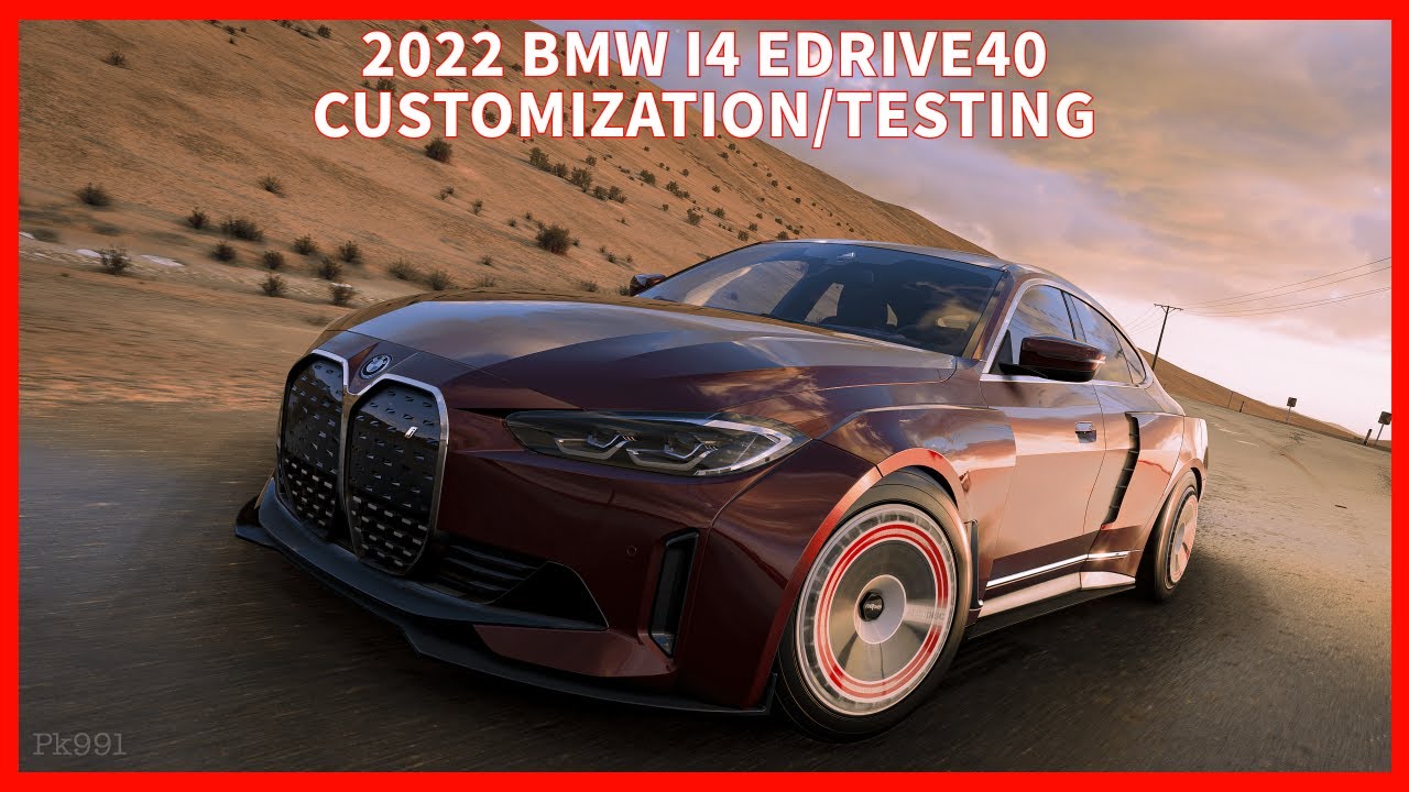 [FH5] 2022 BMW i4 EDRIVE40 Customization/Testing - YouTube