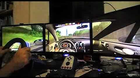 Test Drive Unlimited - Logitech G27 Racing Wheel - Eyefinity