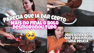 FIZ BOLO DE CHOCOLATE/ RESPONDI ALGUMAS PERGUNTINHAS DAS INSCRITAS