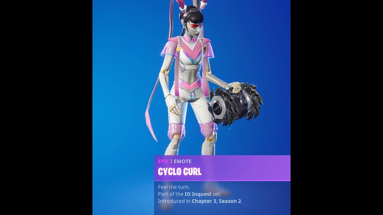 Fortnite Cyclo Curl emote