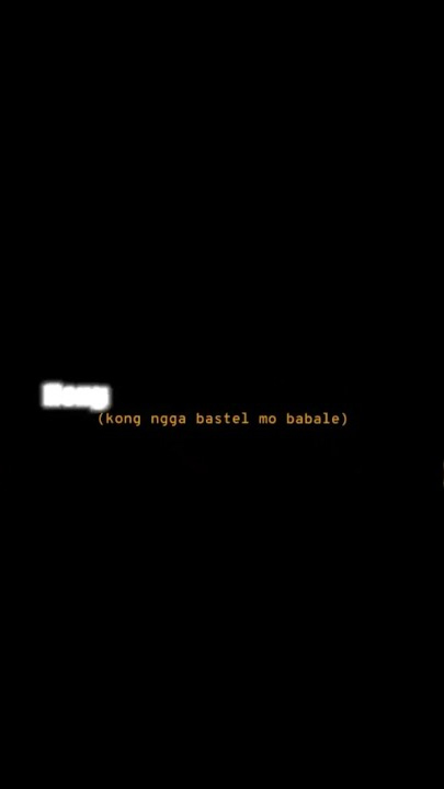 MENTAHAN CCP LIRIK LAGU'NGANA ITU KURANG SISA'VIRAL !
