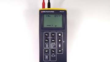 How do I measure continuous resistance with the PV200 or PV210