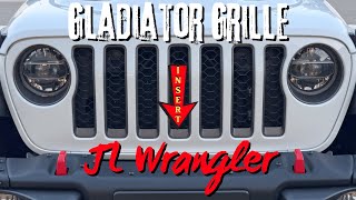 How-To: Gladiator Grille Inserts on Jeep JL Wrangler | Looks & Cooling?