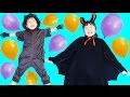 ★「ハロウィン風船１００個！」ふくらませて遊んだよ！★Halloween balloon 100★