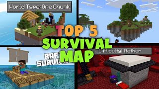 Top 5 Survival Minecraft Pe Maps in 1.19+ screenshot 4