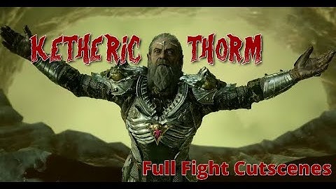 Ketheric Thorm - Full Fight Cutscenes - Baldur