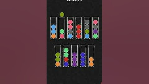 Ball sort puzzle level 74