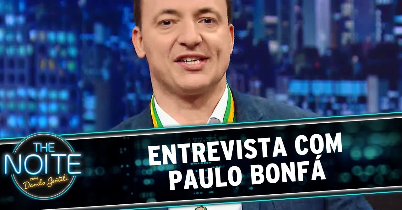 The Noite (21/10/14) - Entrevista com Paulo Bonfá
