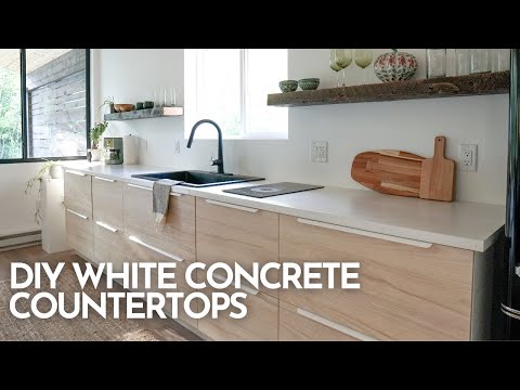 DIY Concrete Countertops