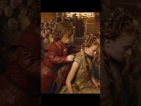 Tyrion and Sansa before wedding