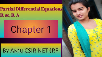 Partial Differential Equations \\Chapter 1 \\Que 1 to 5 Exercise 1.2 \\Lecture #7