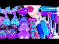 ASMR BLUE PURPLE DIAMOND, EDIBLE LIPSTICKS, JELLO SHOOTER 먹는 다이아몬드, 보석 립스틱, 바다 주사기 먹방 EATING MUKBANG