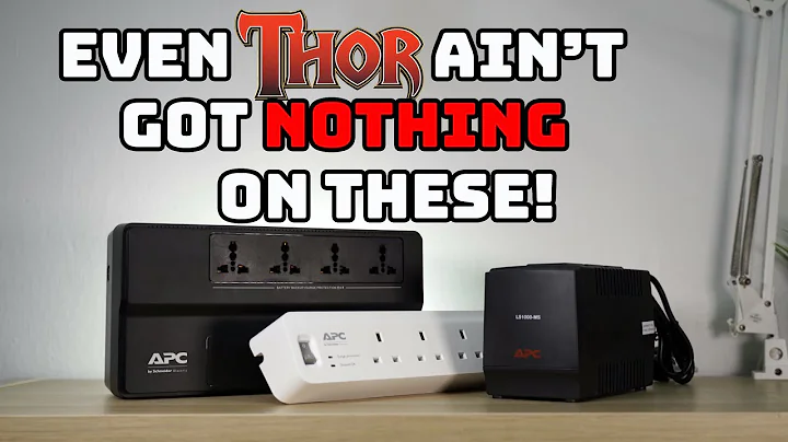 Do you need a surge protector, AVR or UPS? | APC Easy UPS, APC Voltage Regulator