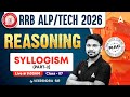 RRB ALP/TECH Reasoning Classes 2026 | Syllogism #2 | ALP Reasoning Practice Set Veerendra Sir