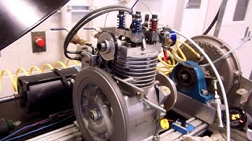 Rotary Valve Engine Revving #2