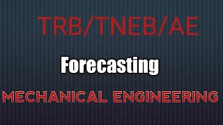 INDUSTRIAL ENGINEERING || FORECASTING || TYPES|| ERRORS