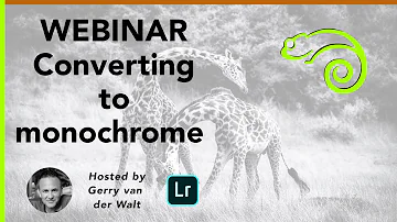 Webinar - Converting your wildlife images to monochrome in Lightroom