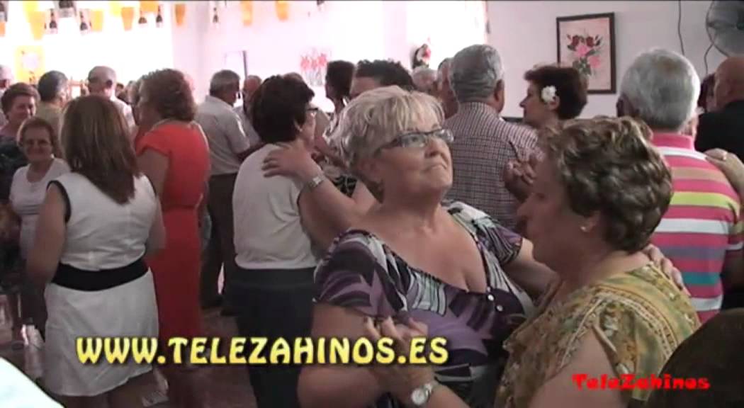 fiesta hogar pensionista de zahinos en agosto 2012