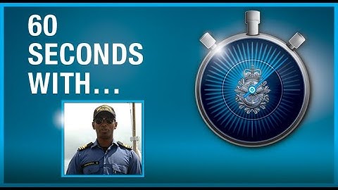 60 Seconds with SLt Abiman Mahendra