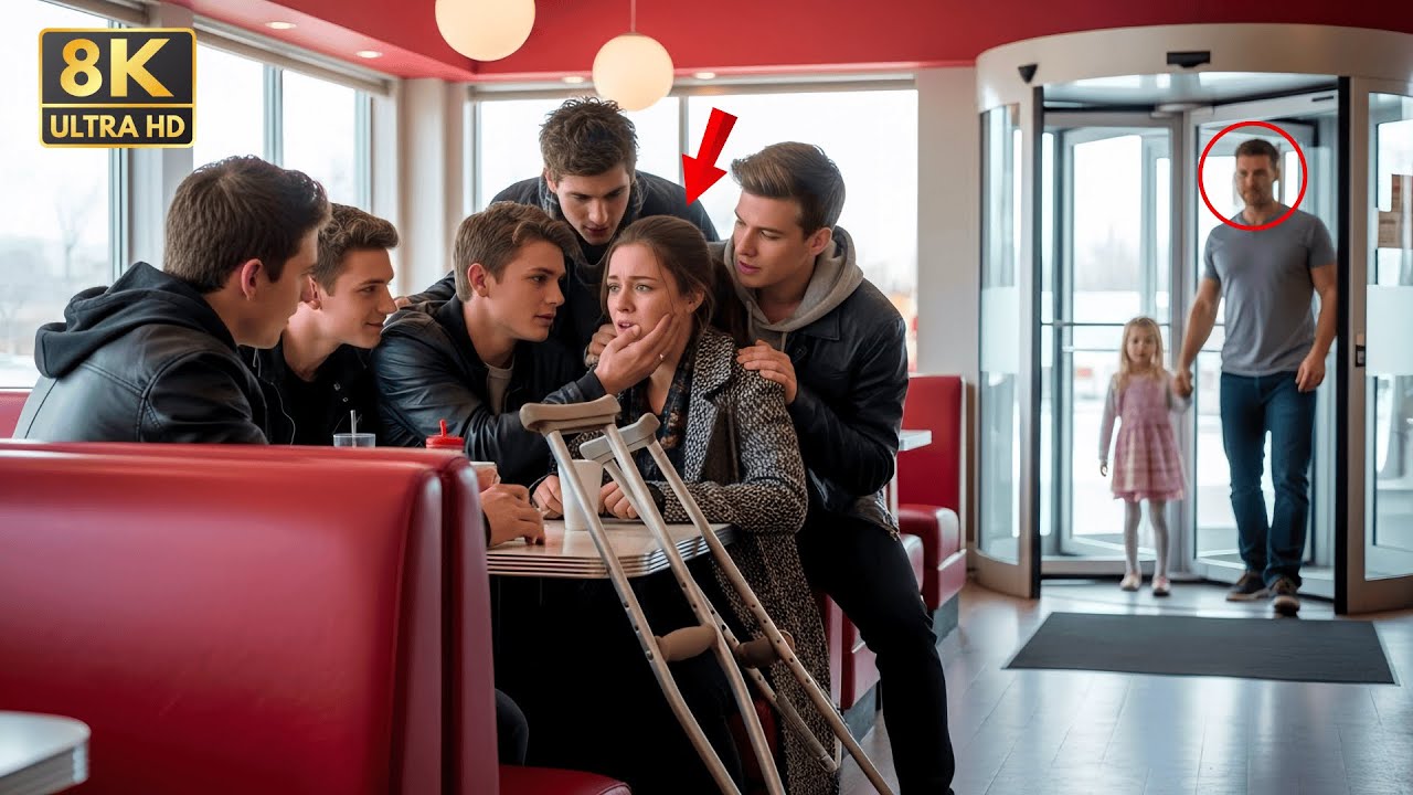 El Padre Soltero Sorprendió A Cinco Matones Atacando A Una Chica Discapacitada—lo Que Hizo Después…