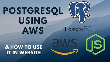 Creating PostgreSQL DB in AWS and connect it with NodeJS