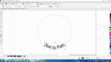 Corel Draw Tips & Tricks Text to Path more info Part 2