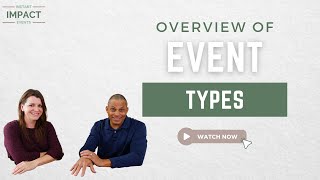 Overview of Event Types