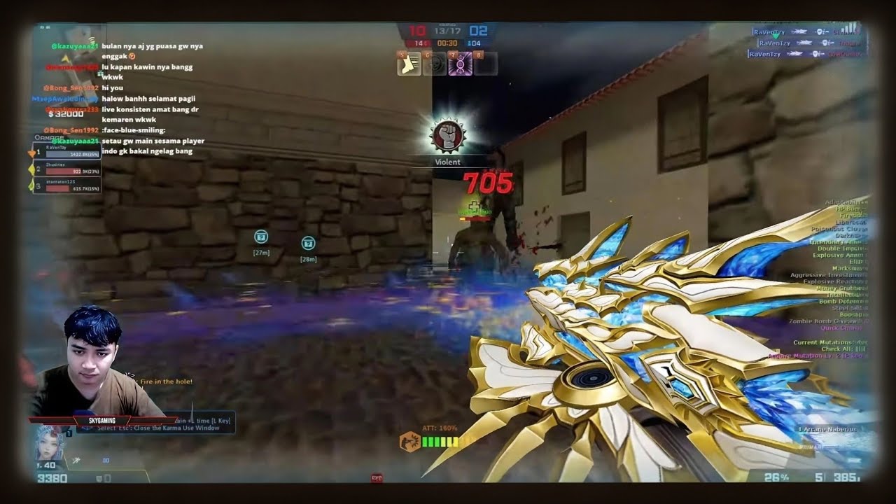 Chaos Banget Zombie Hero Classic!! - Counter Strike Online 2026