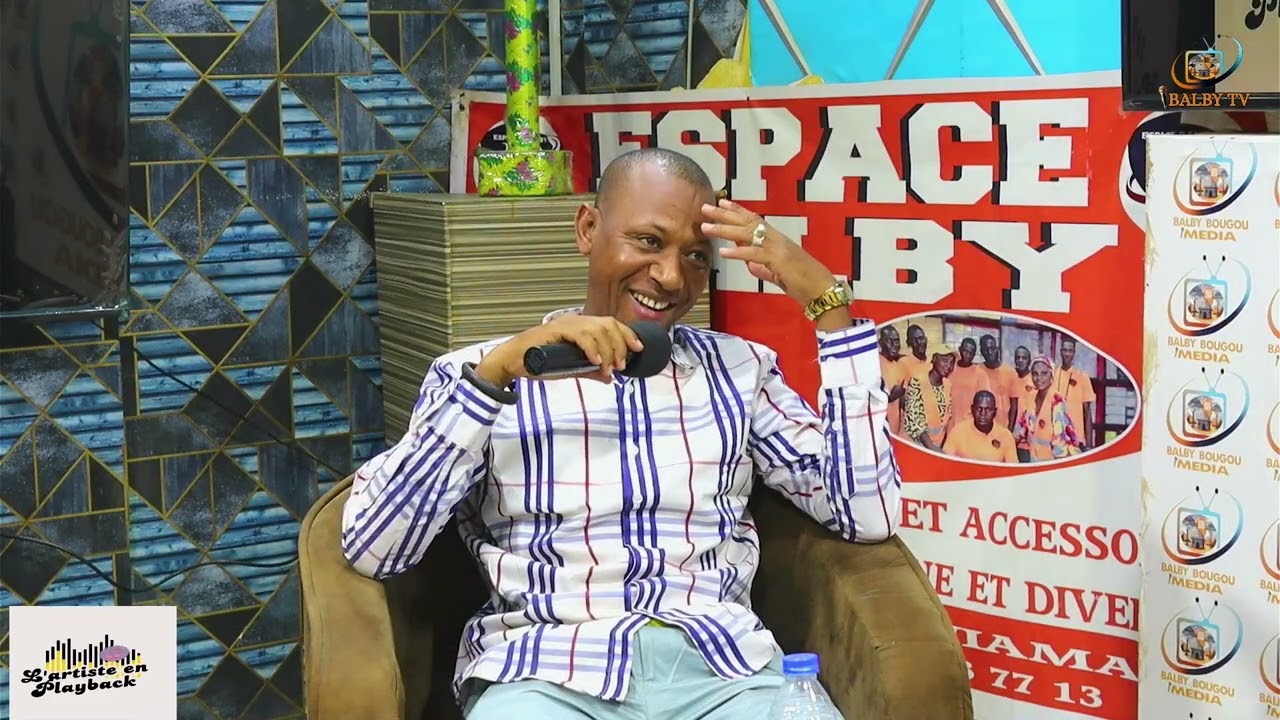 Mohamed Diakité dans l'artiste en playback sur Balby tv présenté par Grand B