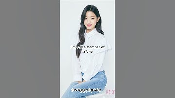 who misses iz*one members?! 😔💔 #disband #izone #ive #lesserafim #shorts
