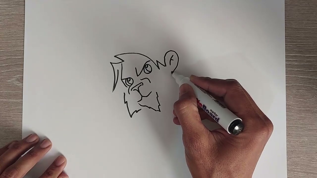 How to Draw a Lion from the Word LION – Easy Word Art Tutorial