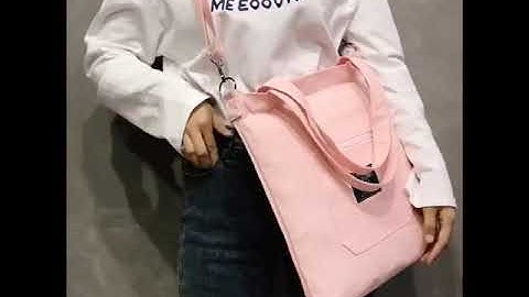Túi Tote vải bố cao cấp đeo chéo đi học đi chơi đi làm Living phong cách Hàn Quốc Cực Hot TH04