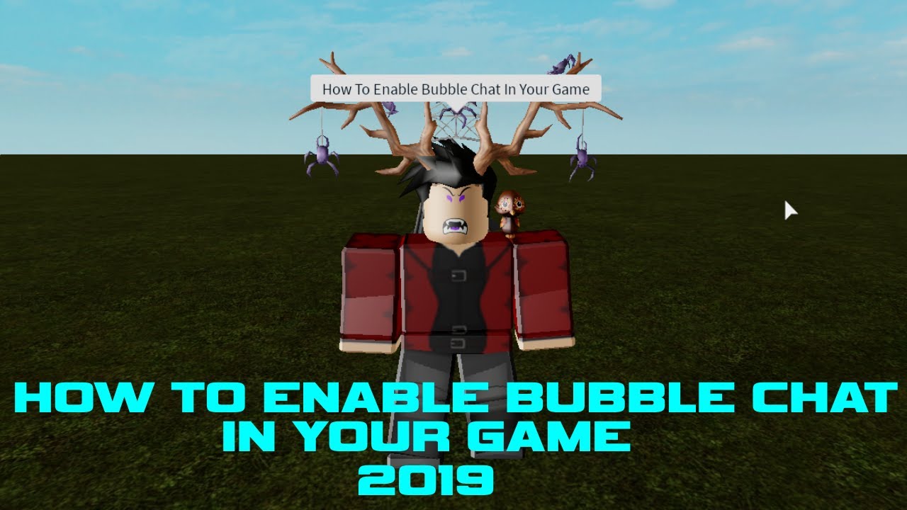 How To Enable Bubble Chat In Your Game 2019 Roblox Studio