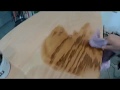 The EASIEST 1 minute wood stain The EASIEST 1 minute wood stain
