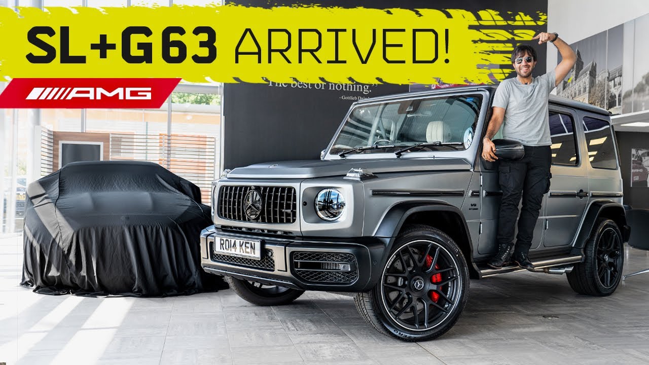 ⁣Collecting My G63 Magno Edition + My New SL 55 Arrives Early!!