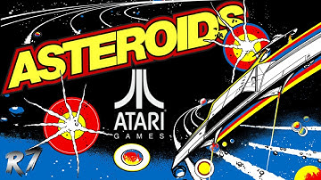 Asteroids | 1979 | Arcade | Gameplay | HD 720p 60FPS