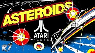 Asteroids | 1979 | Arcade | Gameplay | HD 720p 60FPS